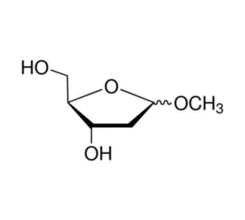 1-O-метил-2-дезокси-D-рибозу, 96%, Alfa Aesar, 1 г