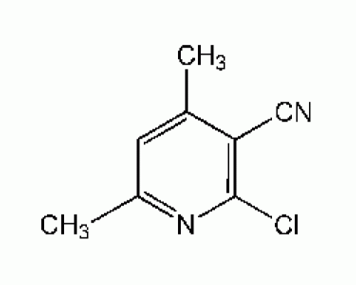 2-хлор-4,6-диметилпиридин-3-карбoнитрил, 97%, Acros Organics, 25г