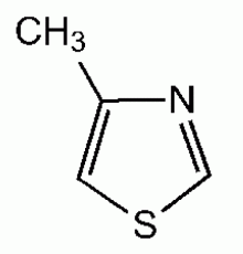 4-метилтиазол, 99%, Alfa Aesar, 5 г