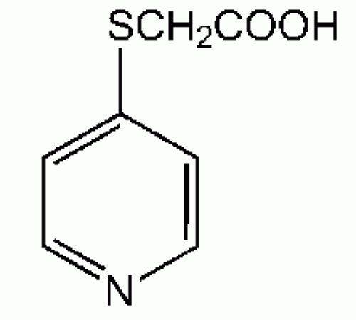 (4-пиридилтио) уксусная кислота, 98%, Alfa Aesar, 500 г