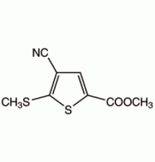 Метиловый эфир 4-циано-5- (метилтио) тиофен-2-карбоновой кислоты, 97%, Alfa Aesar, 1г