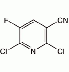2,6-Дихлор-3-циано-5-фторпиридина, 98%, Alfa Aesar, 25 г