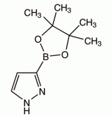 1H-пиразол-3-бороновой кислоты пинакон, 95%, Alfa Aesar, 1г