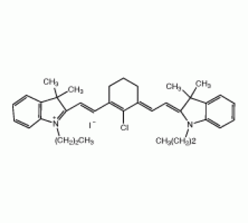 11-хлор-1, 1'-ди-н-пропил-3, 3,3 ', 3'-тетраметил-10, 12-триметилениндатрикарбоцианин йодид, 95%, Alfa Aesar, 1 г