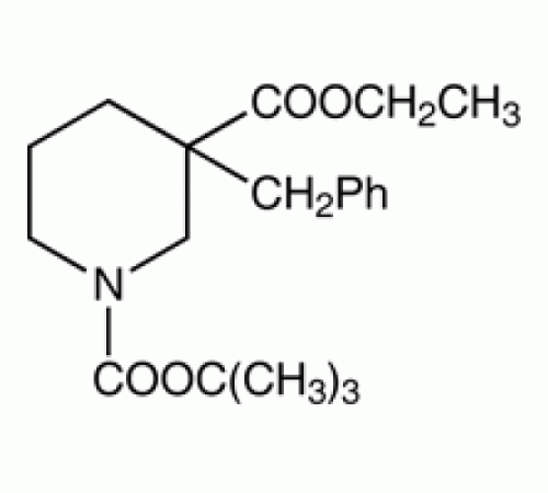 Этил-1-Boc-3-бензилпиперидин-3-карбоновой кислоты, 95%, Alfa Aesar, 1г