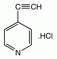 4-этинилпиридин гидрохлорид, 97%, Acros Organics, 1г
