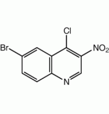 6-бром-4-хлор-3-нитрохинолина, 96%, Alfa Aesar, 250 мг