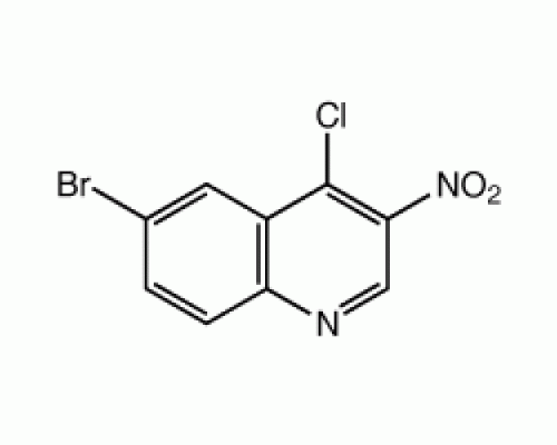 6-бром-4-хлор-3-нитрохинолина, 96%, Alfa Aesar, 250 мг