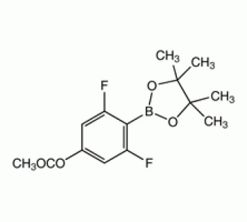Купить 2,6-дифтор-4- (метоксикарбонил) бензолбороновой пинакон кислоты, 96%, Alfa Aesar, 1г