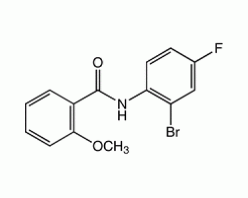N- (2-бром-4-фторфенил) -2-метоксибензамид, 97%, Alfa Aesar, 250 мг