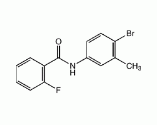 N- (4-Бром-3-метилфенил) -2-фторбензамид, 97%, Alfa Aesar, 250 мг