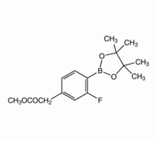 2-Фтор-4- (метоксикарбонилметил) бензолбороновой пинакон кислоты, 96%, Alfa Aesar, 1г