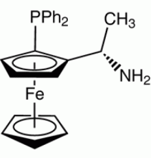 (S) -1 - [(R) -2 - (дифенилфосфино) ферроценил] этиламин, 97 +%, Alfa Aesar, 250 мг