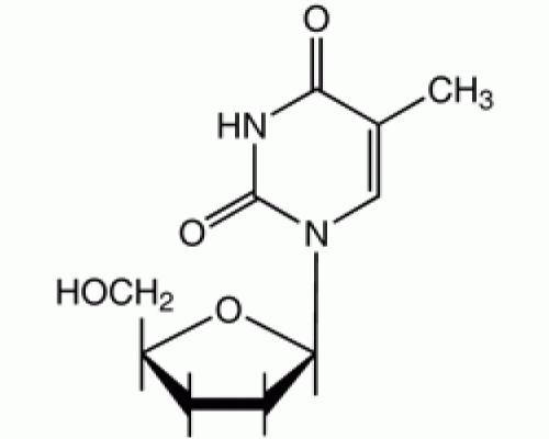 3'-дезокситимидин, Alfa Aesar, 1г
