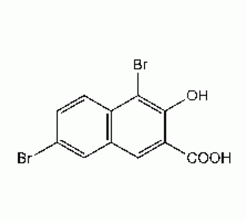 1,6-дибром-2-гидроксинафталин-3-карбоновой кислоты, 97%, Alfa Aesar, 25 г