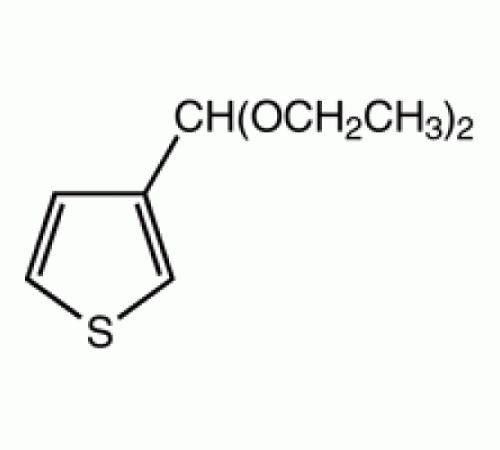 Тиофен-3-карбоксальдегида диэтилацеталь, 98%, Alfa Aesar, 1г