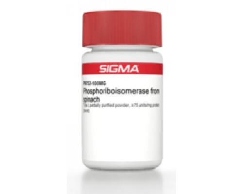 Фосфорибоизомераза из шпината Тип I, частично очищенный порошок, 75 Единиц / мг белка (биурет) Sigma P9752
