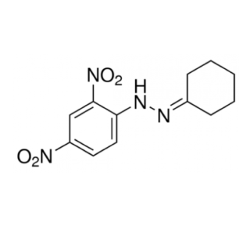 Циклогексанон 2,4-динитрофенилгидразон, 99%, Alfa Aesar, 25 г