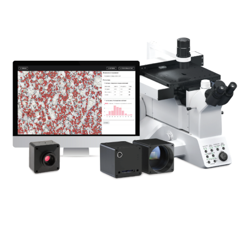 Металлографический комплекс OMOS-серии с системой анализа микроструктуры объектов Axalit