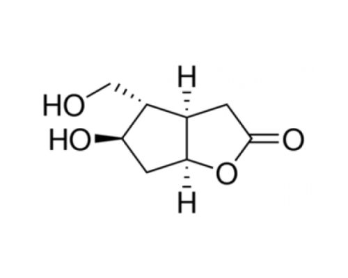 (3aR, 4S, 5R, 6aS) - (-) - гексагидро-5-гидрокси-4-гидроксиметил-2H-циклопента [b] фуран-2-он, 98%, Alfa Aesar, 250 мг