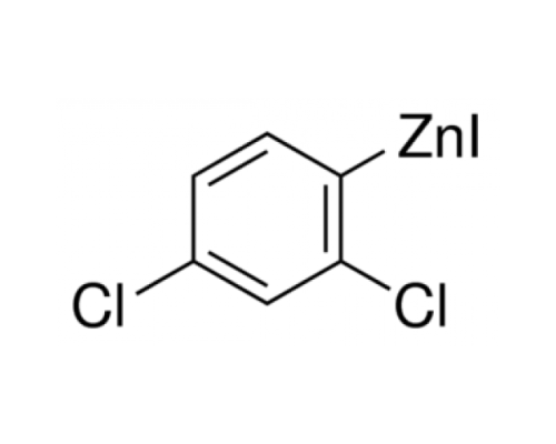 2,4-Дихлорфенилцинк йодида, 0,5 М в ТГФ, упакованы в атмосфере аргона в закрывающемся ChemSeal ^ т бутылки, Alfa Aesar, 50 мл