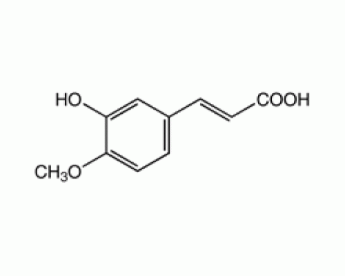3-гидрокси-4-метоксикоричной кислоты, преимущественно транс, 98 +%, Alfa Aesar, 5 г