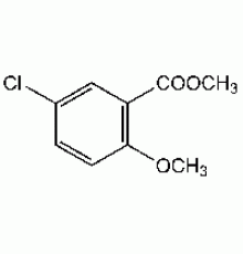 Метиловый эфир 5-хлор-2-метоксибензойной кислоты, 98%, Alfa Aesar, 100 г