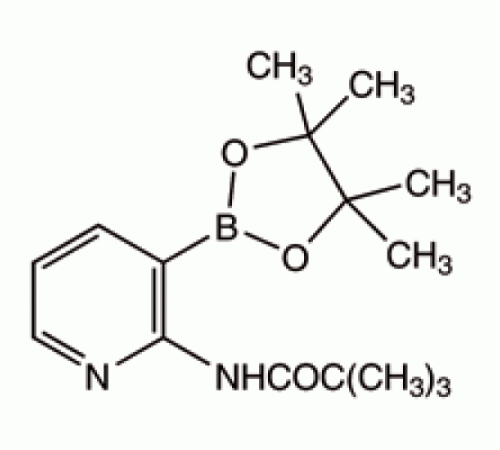 2 - (2,2,2-Триметилацетамидо) пиридин-3-бороновой кислоты пинакон, 98%, Alfa Aesar, 1г