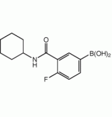 3-циклогексилкарбамоил-4-фторбензолбороновая кислота, 98%, Alfa Aesar, 1 г