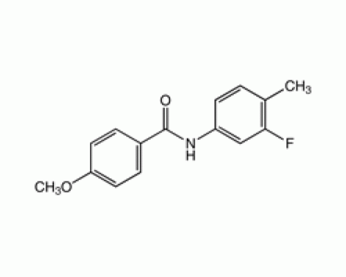 N- (3-фтор-4-метилфенил) -4-метоксибензамид, 97%, Alfa Aesar, 250 мг