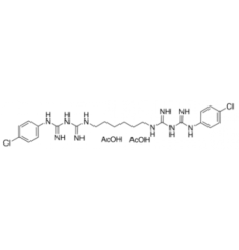Хлоргексидина диацетатная соль гидрат бис (бигуанид) антимикробное средство Sigma C6143