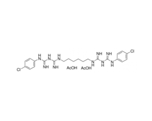 Хлоргексидина диацетатная соль гидрат бис (бигуанид) антимикробное средство Sigma C6143