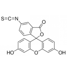 Биореагент флуоресцеин 5 (6βизотиоцианат, подходящий для флуоресценции, смесь 2 компонентов, 90% (ВЭЖХ) Sigma 46950