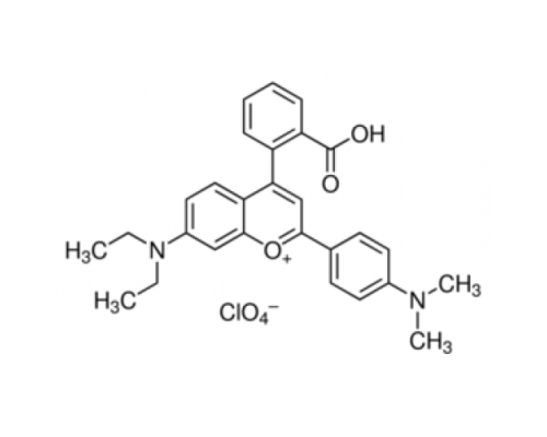 4- (2-Карбоксифенилβ7-диэтиламино-2- (4-диметиламинофенил) перхлорат хромилия BioReagent, подходящий для флуоресценции Sigma 50008