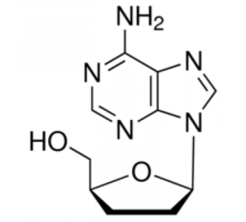 2 ', 3'-дидезоксиаденозин, 98%, Alfa Aesar, 50 мг