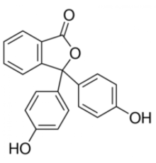 Фенолфталеин, 98.5%, pure, индикатор, Acros Organics, 100г