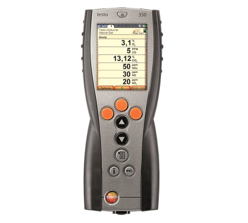 Купить Управляющий модуль testo 350 - анализатор дымовых газов для промышленности