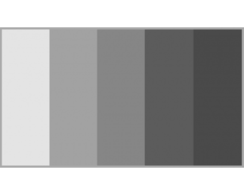 Шкалы эталонов серого, синего, стандартного тона (4 шт)