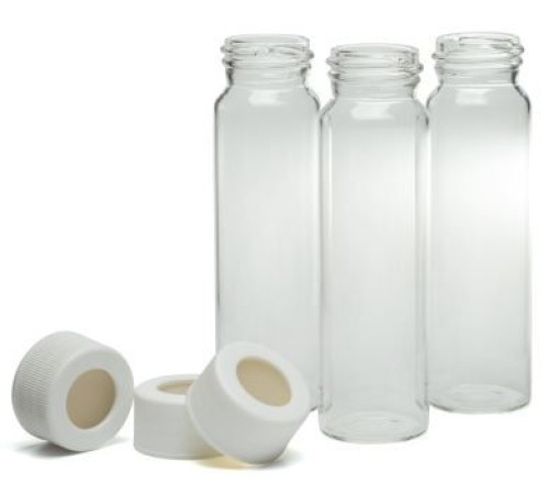 Купить Виалы прозр. с крышкой и септой Strg Vial Kit, 40 мл, 28x95Clear, 24-414, 5183-4334 Agilent
