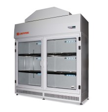 Шкаф содержания лабораторных животных с комбинированной фильтрацией удаляемого воздуха