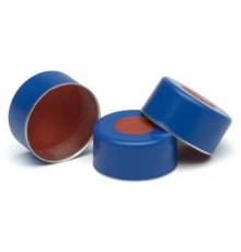 Крышки обжимные алюм. Колпачок для пены, синий, 11 мм, FEP / Rub септа 100 / PK, 5181-1215 Agilent