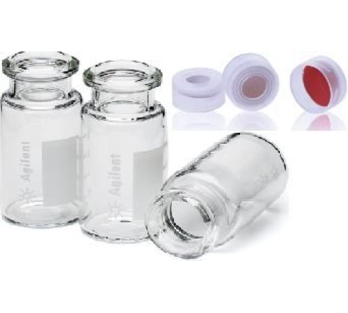 Купить Виалы с защелк / обжим. крышками Snap Vial and Cap Convenience Pk 500, 5190-2240 Agilent