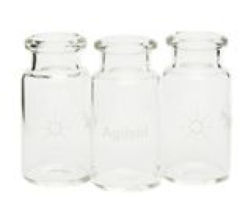 Купить Виалы под обжимную крышку Vial, HS, crimp, FB, 10ml, clr, cert, 100PK, 5182-0838 Agilent