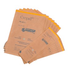 Пакеты для стерилизации из крафт-бумаги Винар СтериТ ПС-А3-1 100х350 мм 100 шт