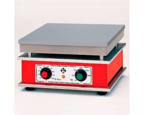 Нагревательная плитка Gestigkeit HT 12, 350 x 350 мм, 2,2 кВт, температура 50-300°C, с термостатом (Артикул HT 12)