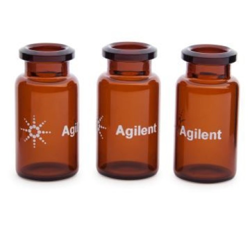 Купить Виалы под обжимную крышку темн.стекло Vial, HS, crimp, FB, 10ml, ambr, cert, 100PK, 5067-0227 Agilent