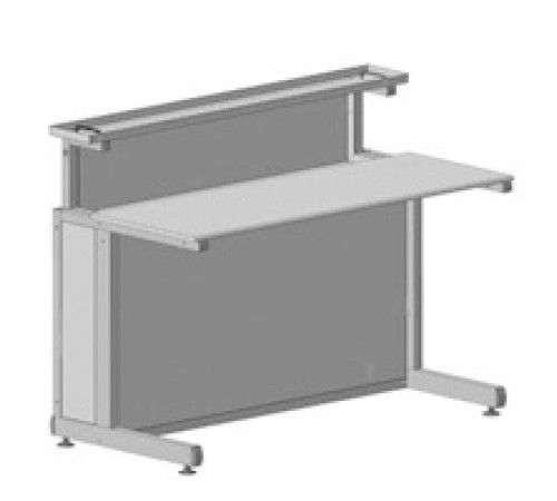 Купить Стол ученический с выдвижным блоком 1200х600х1025 в сборе (Арт: 56.0204.00.04-01)