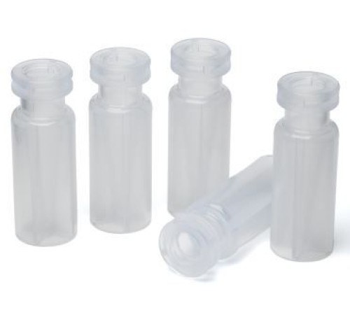 Купить Виалы под обжим / защелк крышки ПП Флакон, обжим / защелка, 250 мкл, PP, 1000CS, 5190-3155 Agilent