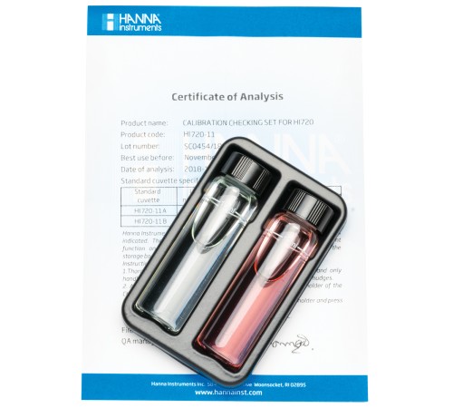 Купить HI 720-11 калибровочные стандарты. Кальцевая жесткость