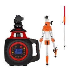 Комплект: ротационный нивелир AMO ROTOR 600 + штатив рейка